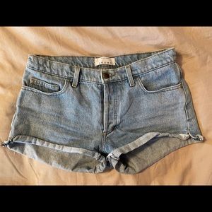 American Apparel - Light Denim Shorts